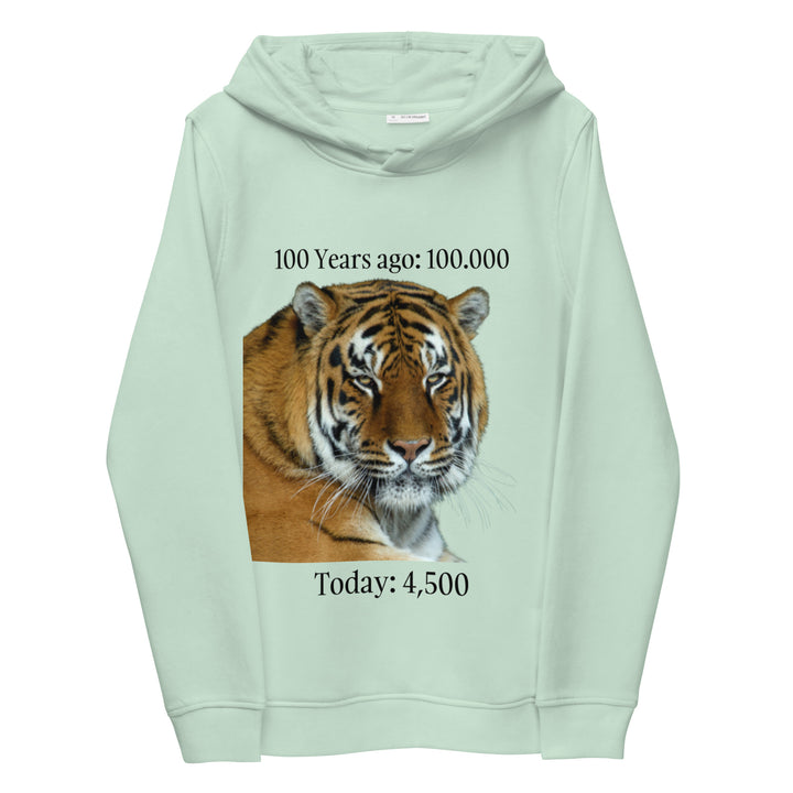 Save Tigers Women's eco fitted hoodie