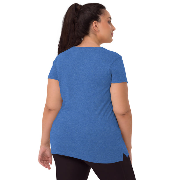 Save The Oceans Turtle Women’s recycled v-neck t-shirt